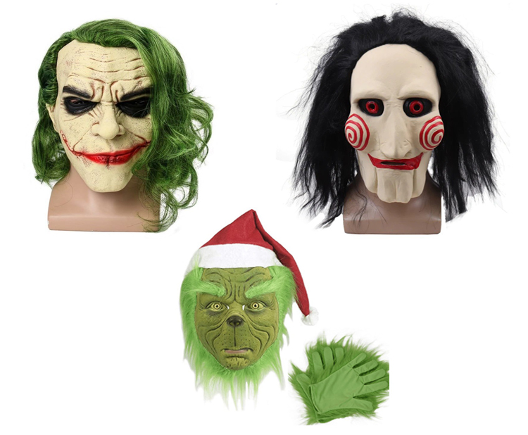 Presente assustador para crianças, presentes para fantasia de máscara de meninos e meninas