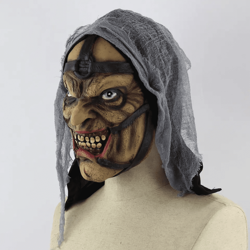 Máscara de terror assustador para carnaval