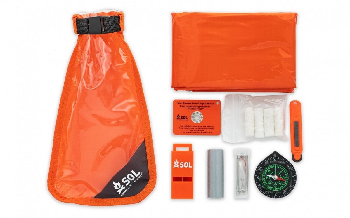 saco de kit de sobrevivência conjunto de primeiros socorros