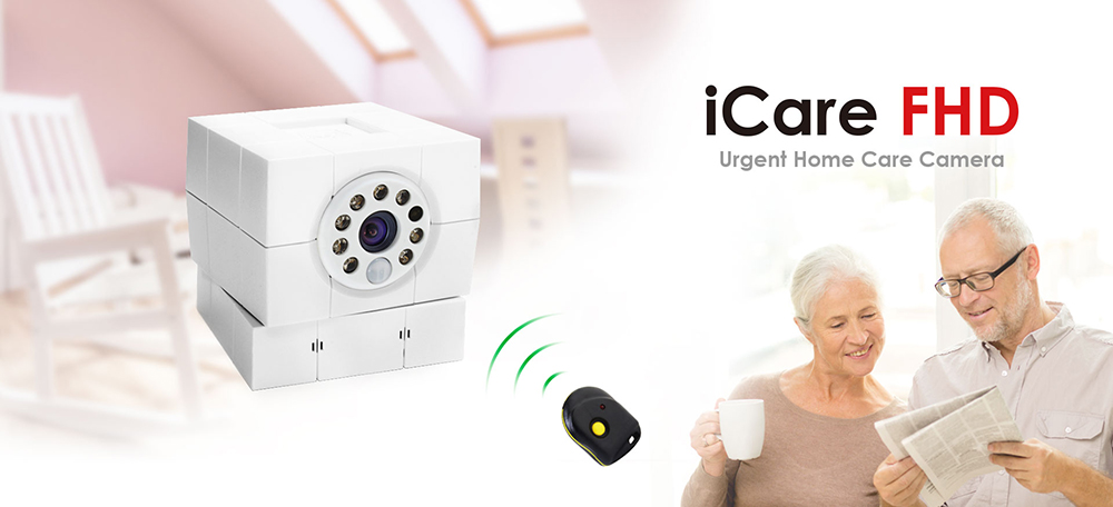 câmera IP doméstica câmera de alarme FHD