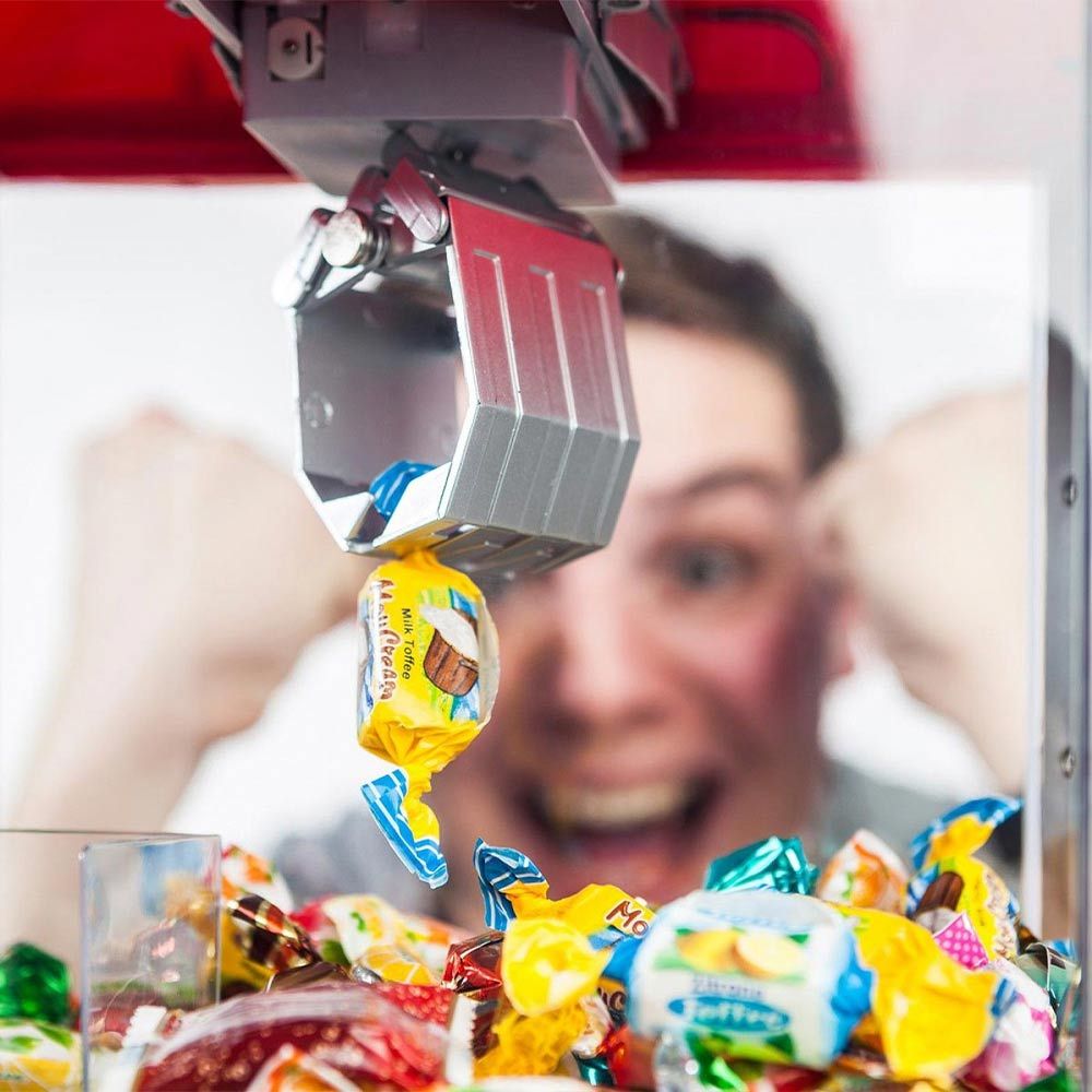 Grab Candy ou dispensador de máquina de brinquedos para pegar doces ou balas