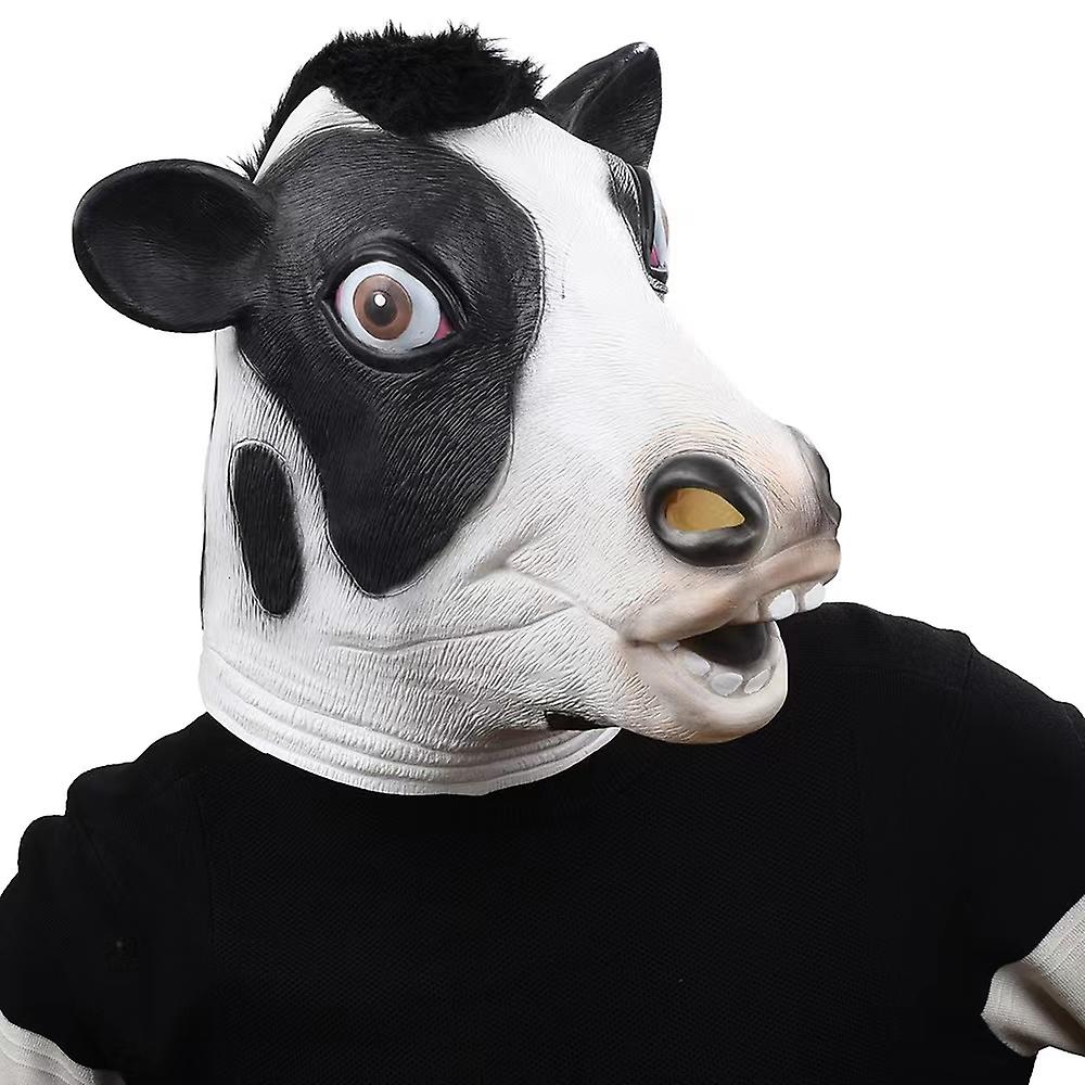 máscara de vaca máscaras de cabeça de látex de silicone