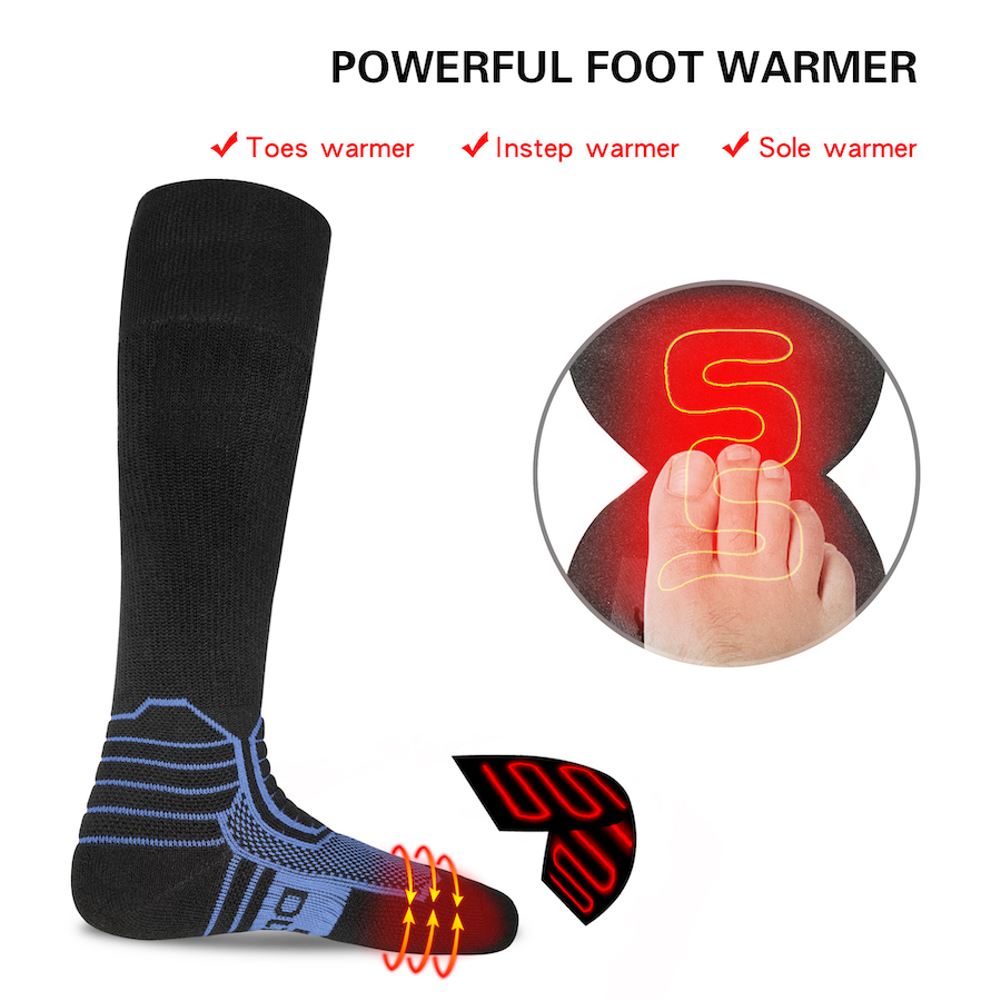 meias com aquecimento elétrico - meias termoaquecidas