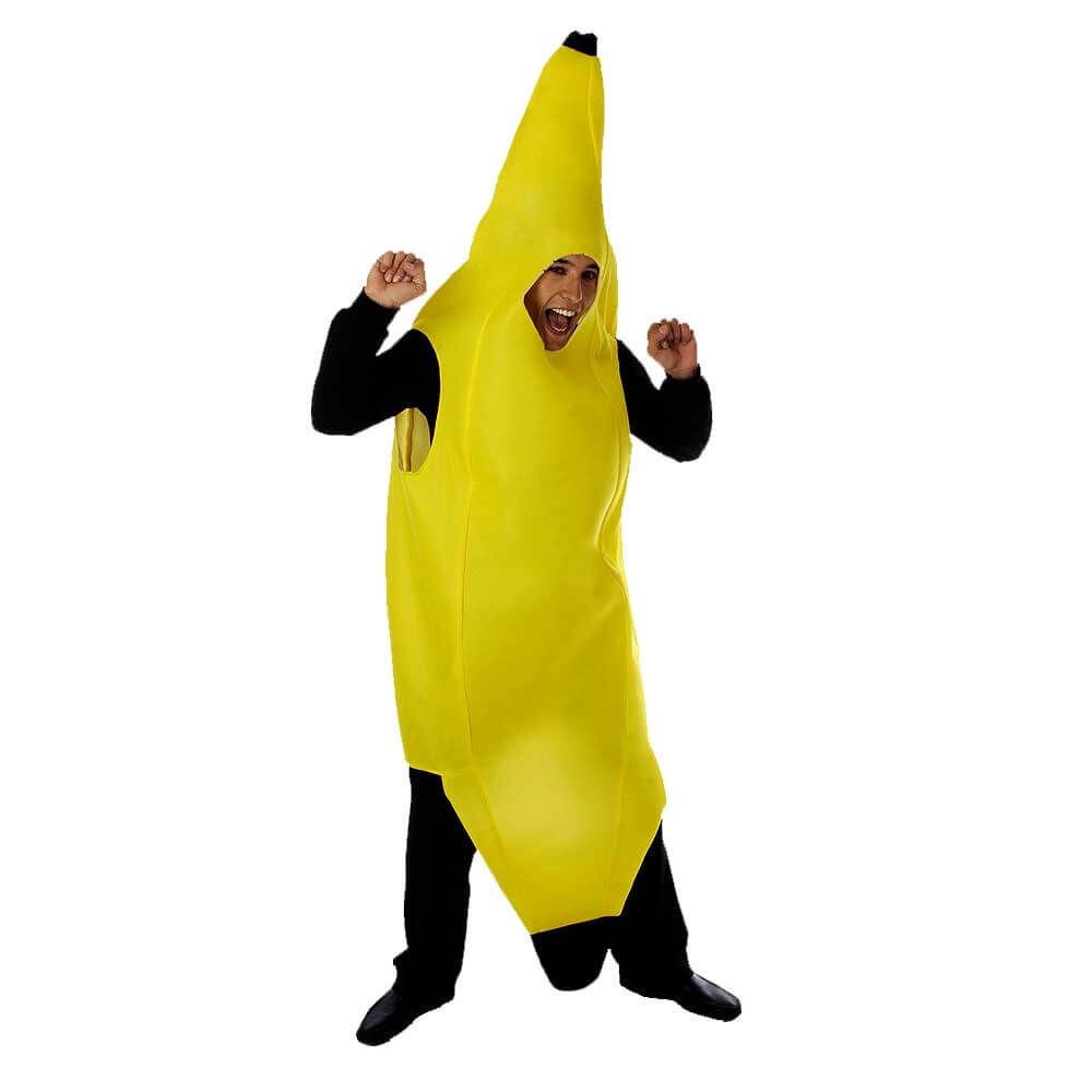 fantasia de carnaval banana suit adulto