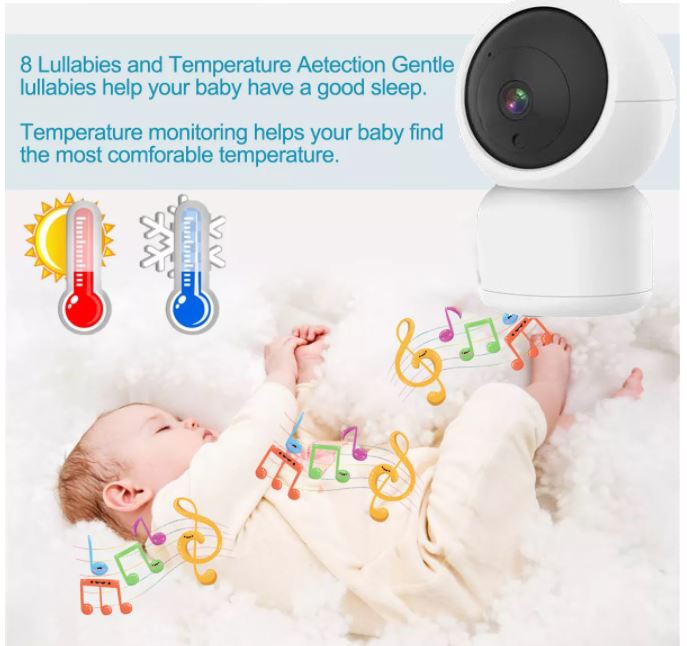 vídeo babá eletrônica - monitor de bebê
