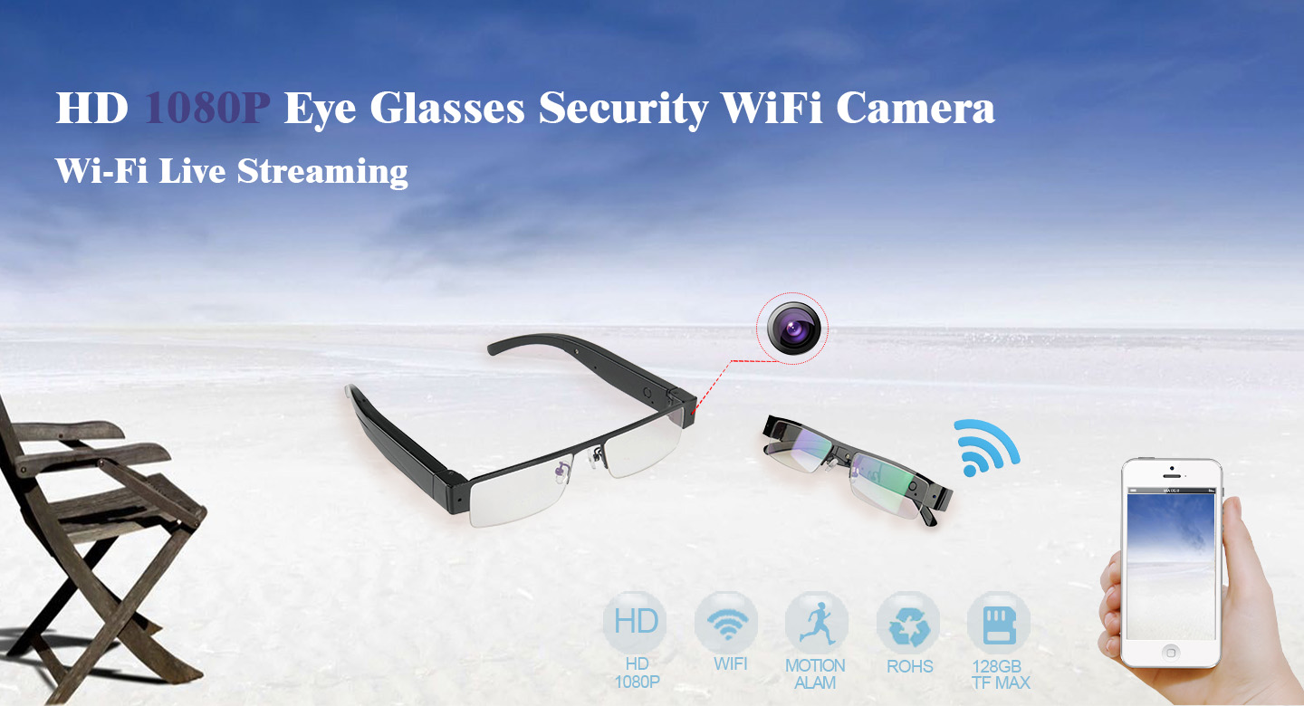 óculos com câmera wi-fi