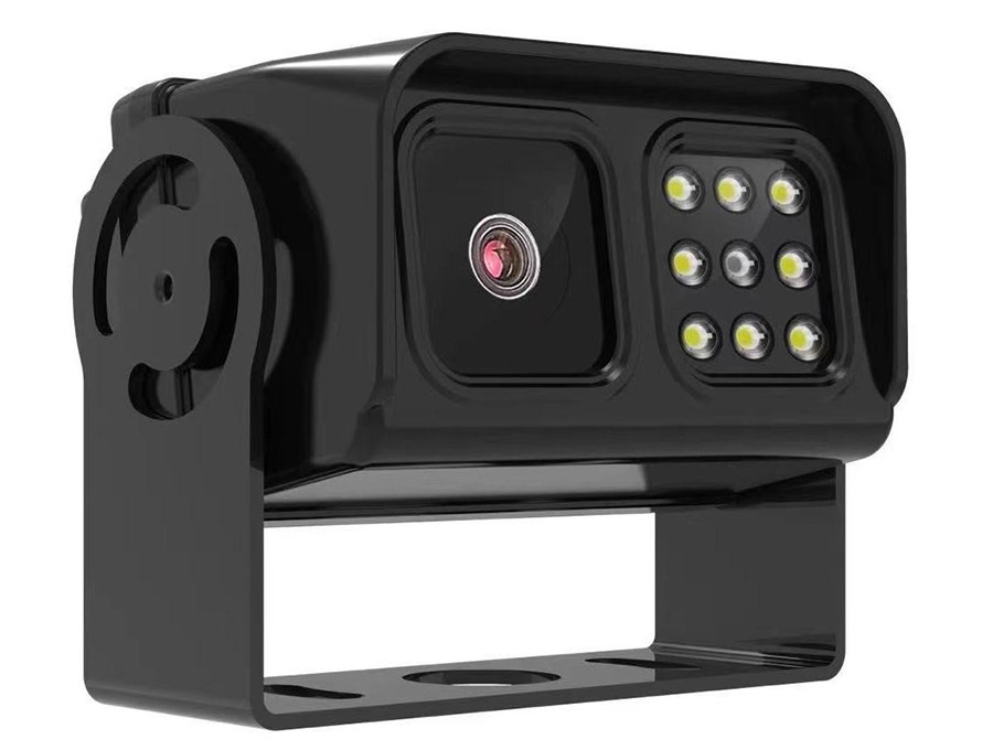 Câmera de ré de 120° de alta qualidade com 8 LEDs infravermelhos noturnos para visão noturna
