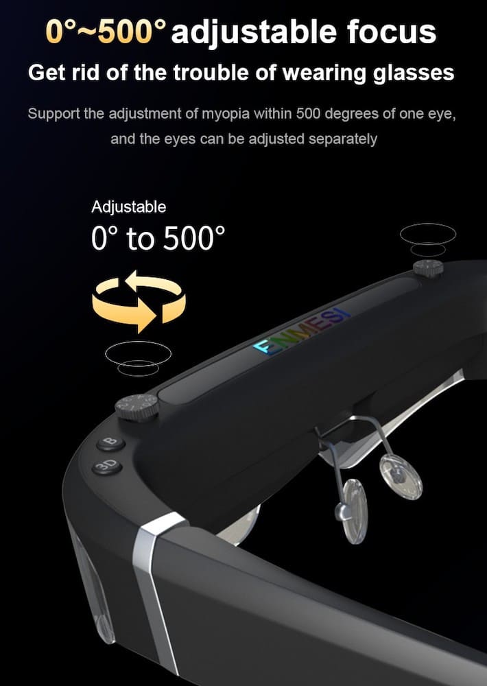 óculos vr realidade virtual com controle remoto