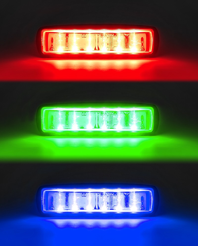 luz de segurança para empilhadeiras vermelho azul verde