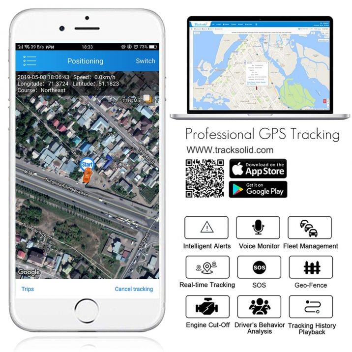 trackolid - um aplicativo para rastrear o movimento da câmera