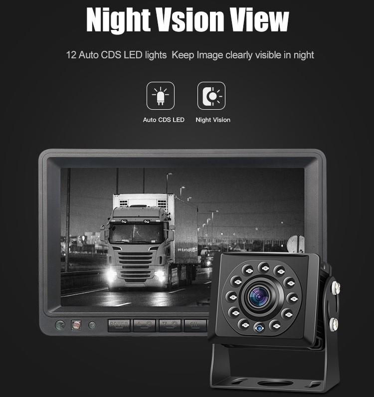 mini câmera de ré com visão noturna full hd