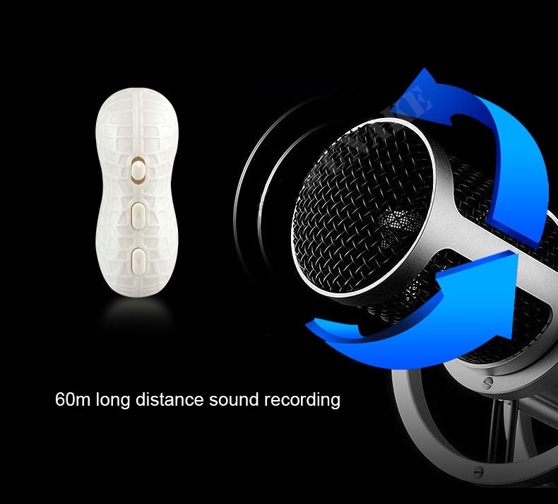 Áudio do gravador de voz HD - mini gravador espião