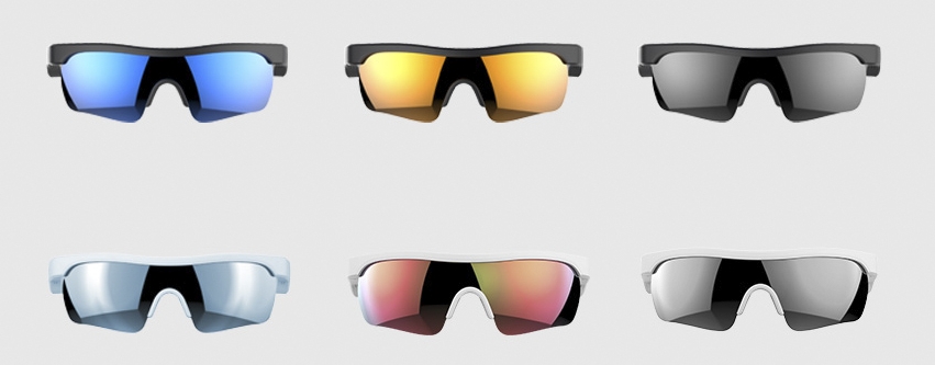 óculos de sol de lentes substituíveis