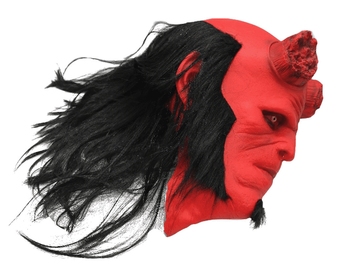 Máscara facial Hellboy para adultos