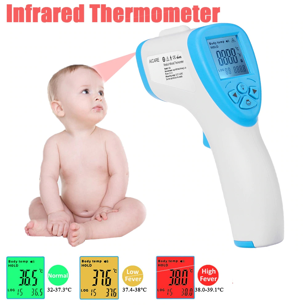 termômetro infravermelho com display