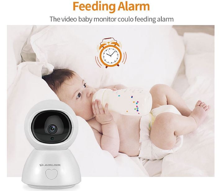 monitor de bebê com câmera de vídeo