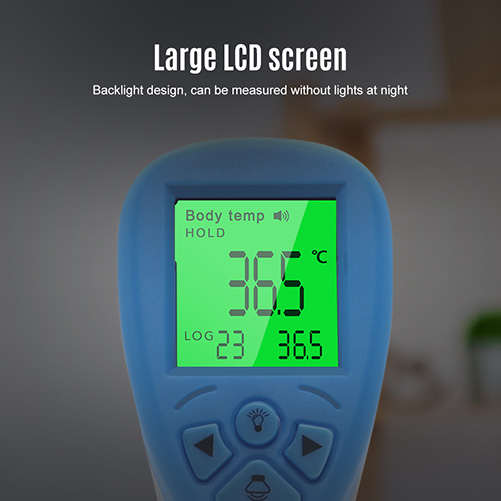 termômetro sem contato com display LCD