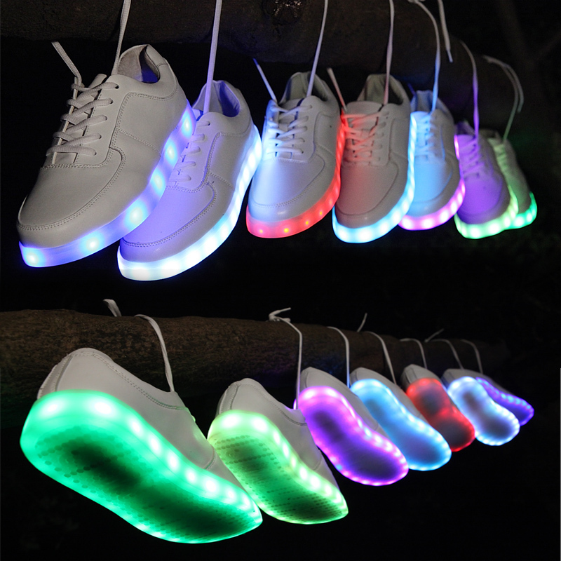 Botas de iluminação LED