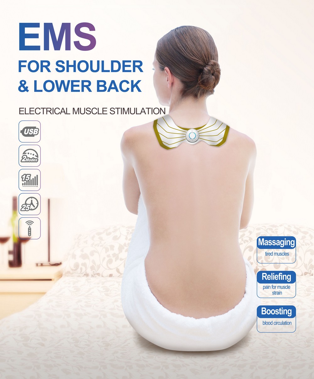 ombros dispositivo de massagem ems