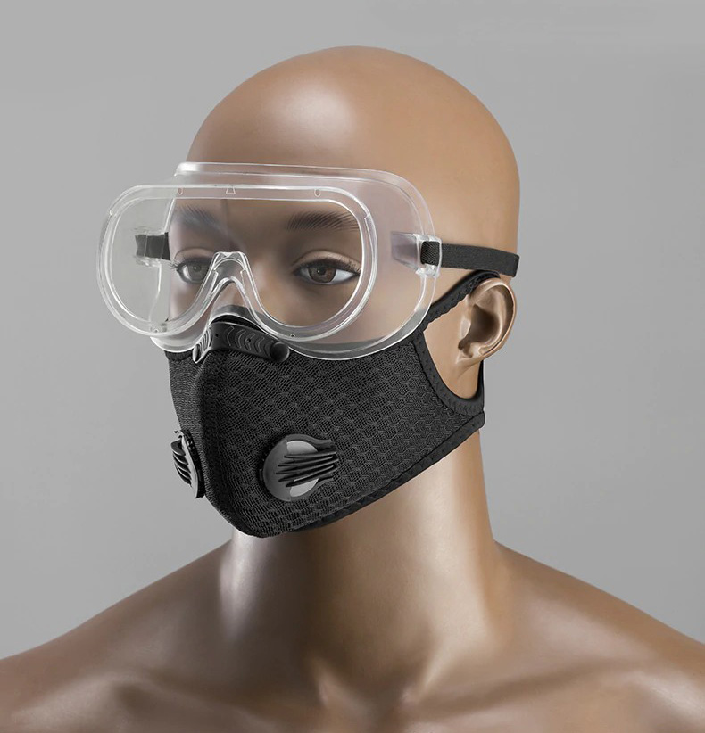 óculos de proteção antivírus à prova d'água covid 19