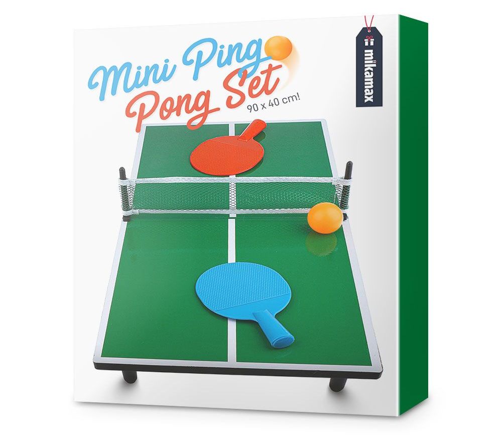 conjunto de mini placa de ping pong de mesa portátil