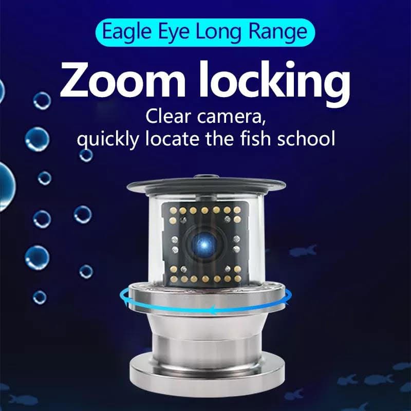 Sonar de peixe e câmera COMPLETA com função de zoom