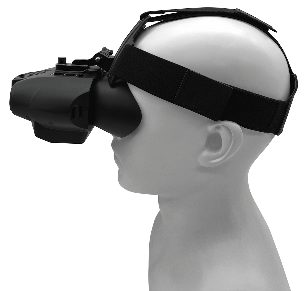 observação militar binóculos de visão noturna capacete de cabeça IR