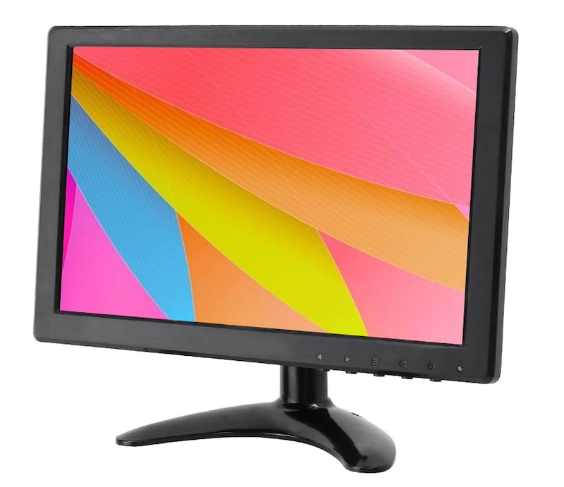 monitor bnc Monitor LCD TFT de matriz ativa de 10 polegadas