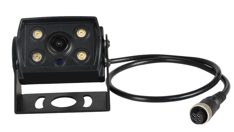 mini câmera de ré com luz LED