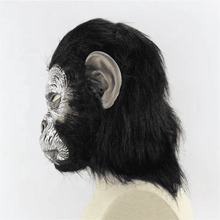 Máscara de macaco de Halloween do planeta dos macacos