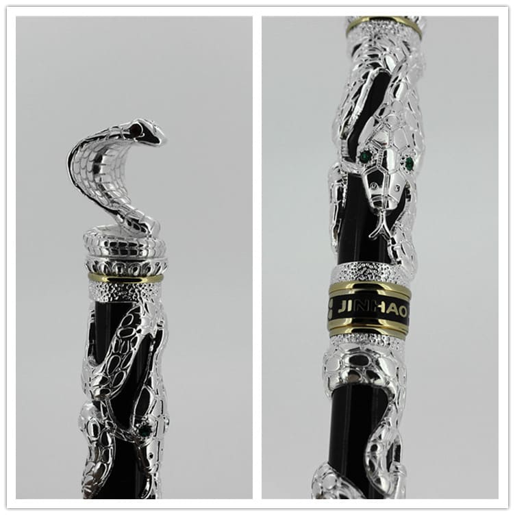 caneta de caligrafia com caneta de imersão de tinta de cobra