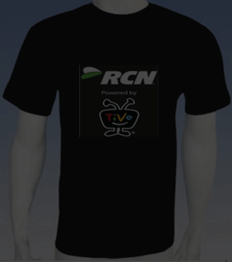 camisa led rcn personalizada