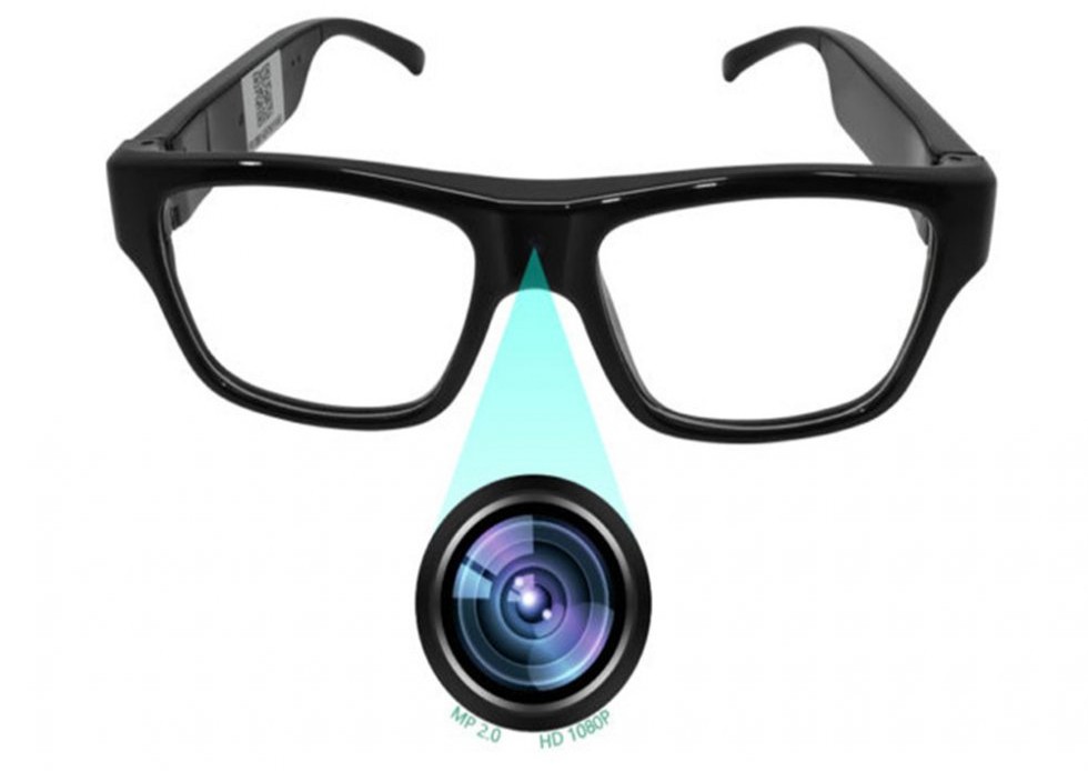 óculos de toque espião com câmera FULL HD e WiFi
