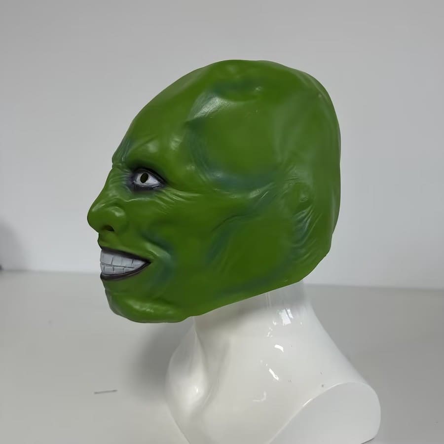 Máscara facial verde para adulto