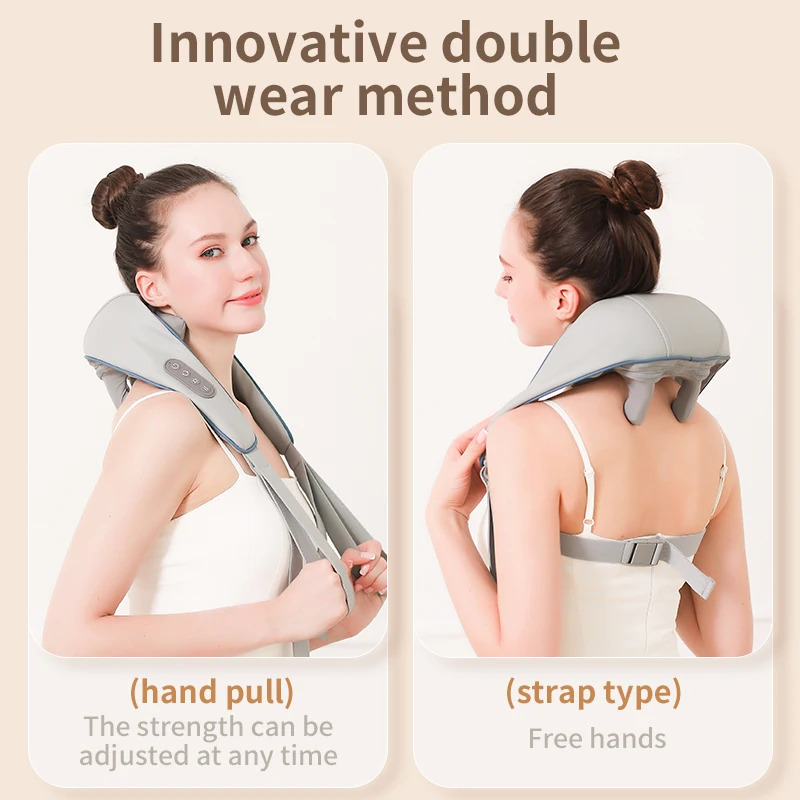 massageador vibratório cintura pescoço costas