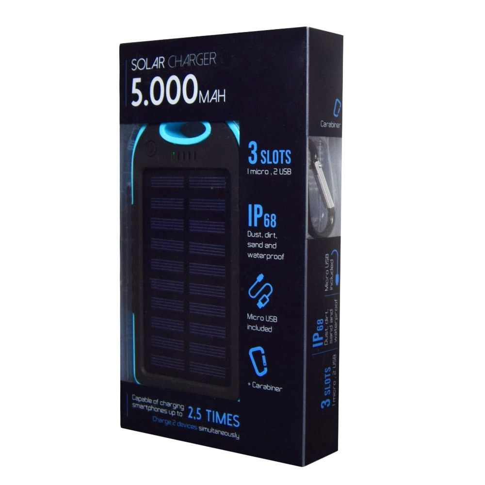 carregador de celular solar 5000 mah