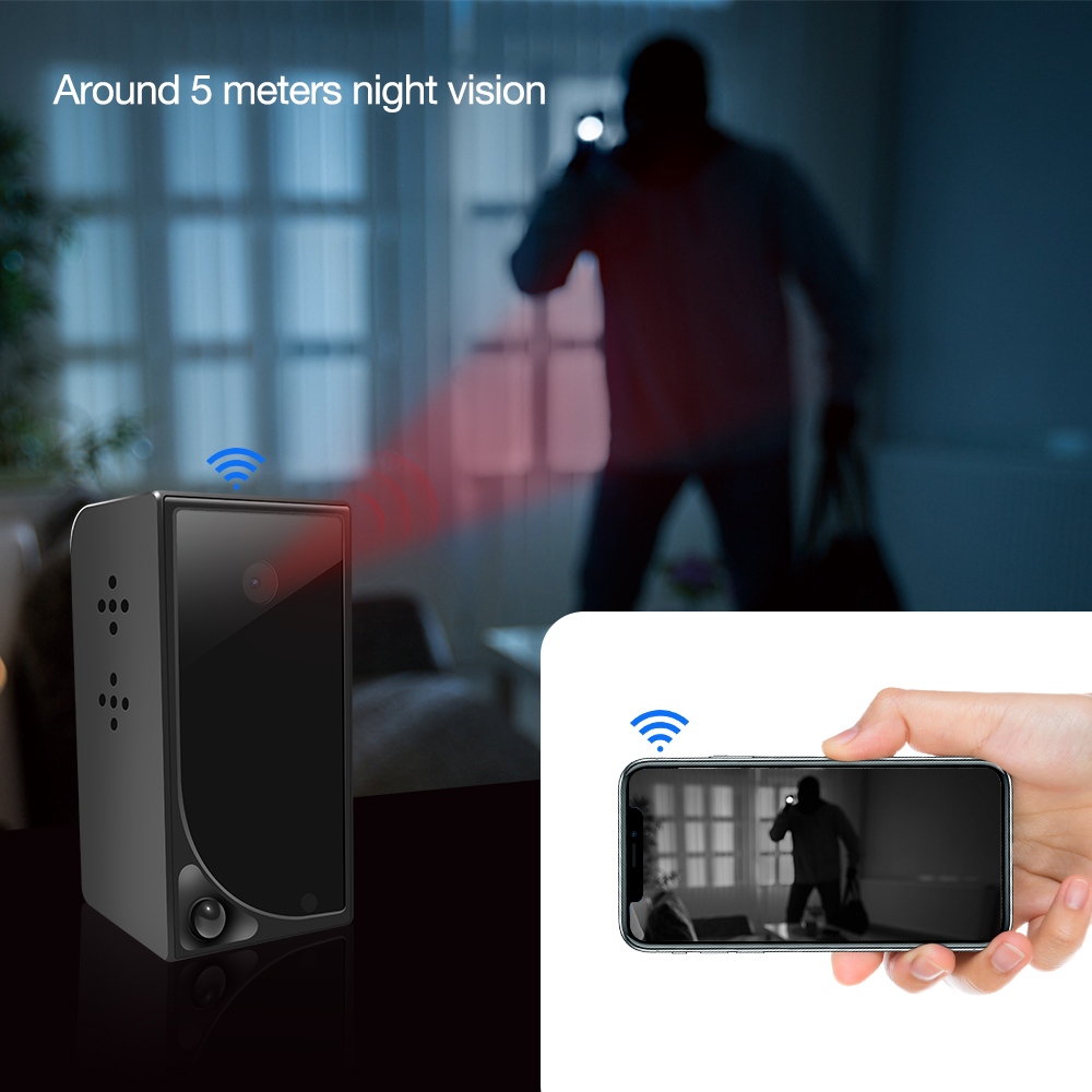 câmera wi-fi com visão noturna 5 m