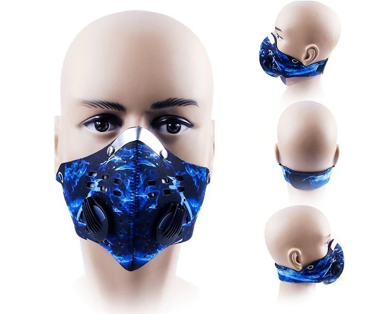 Respirador máscara facial 3D