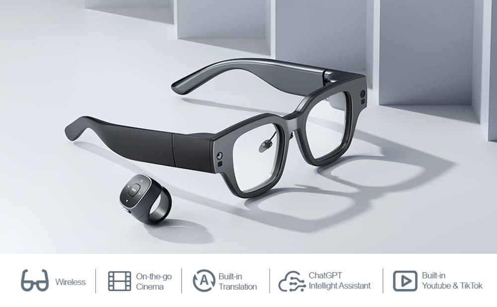 óculos vr inteligentes com bate-papo gpt smart 3D sem fio