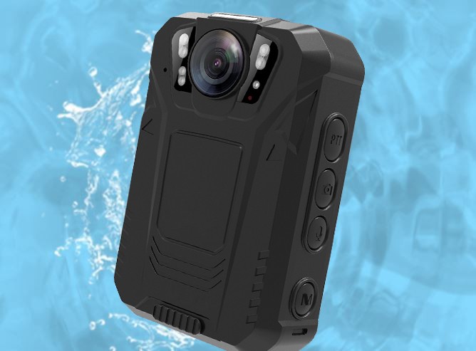 câmera corporal IP68 à prova d'água