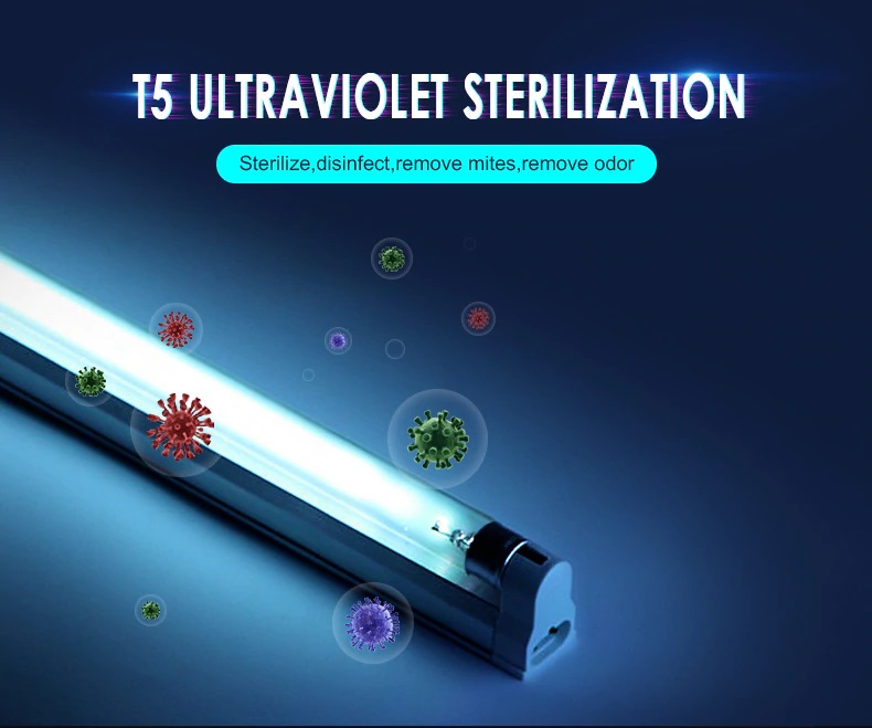 lâmpada UV tubo germicida