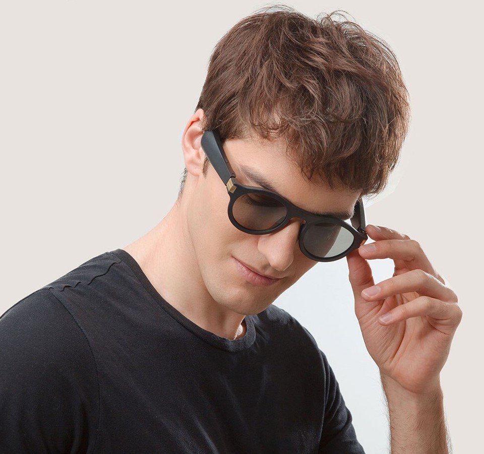 óculos elegantes - suporte para bluetooth