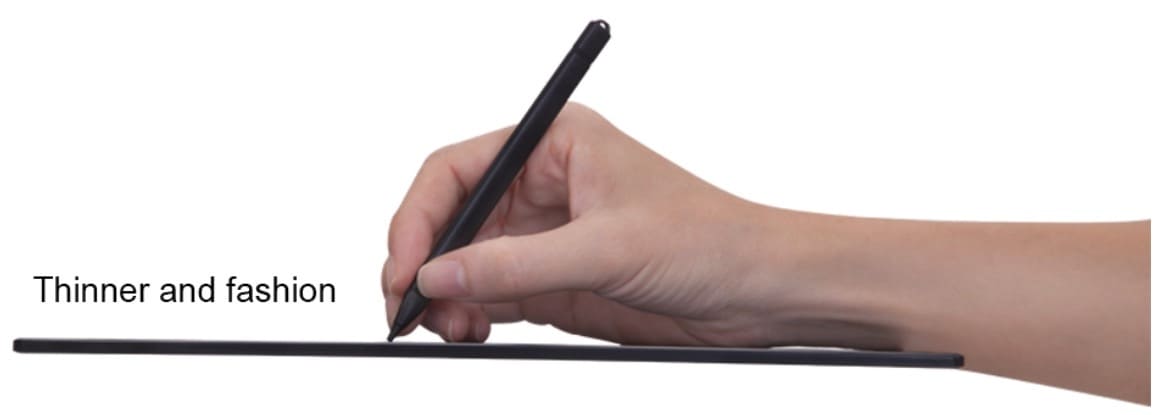 Tablet infantil com LCD para escrever e desenhar