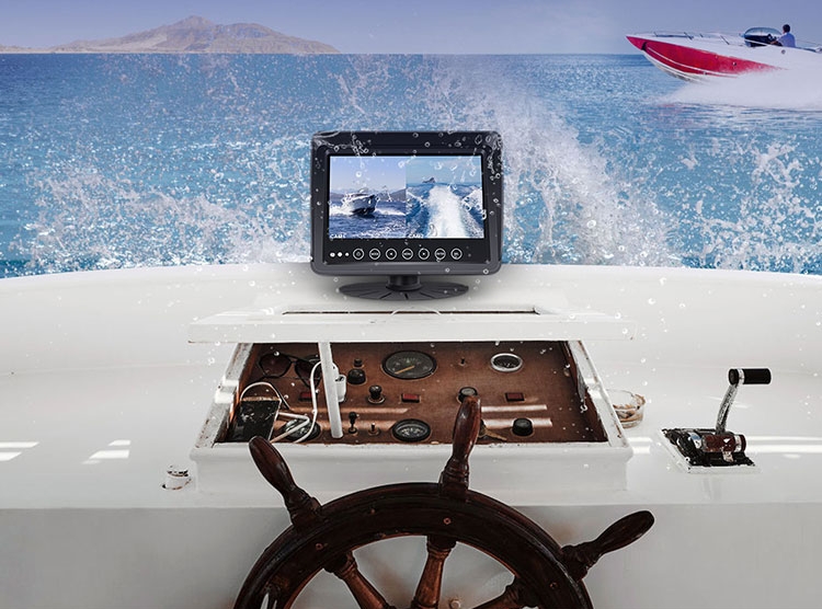 monitor para iate ou barco à prova d'água