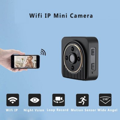 Mini câmera wi-fi HD